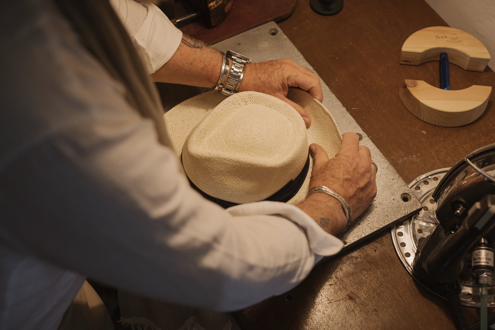 🌿Classic Panama Hat-Handmade In Ecuador