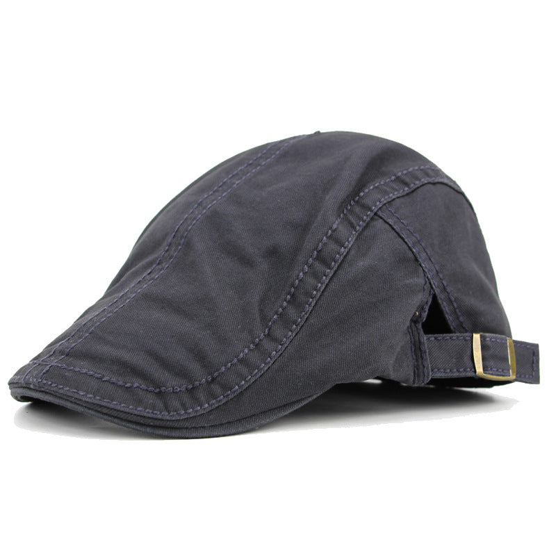 "M" Sun visor Duckbill Flat Cap