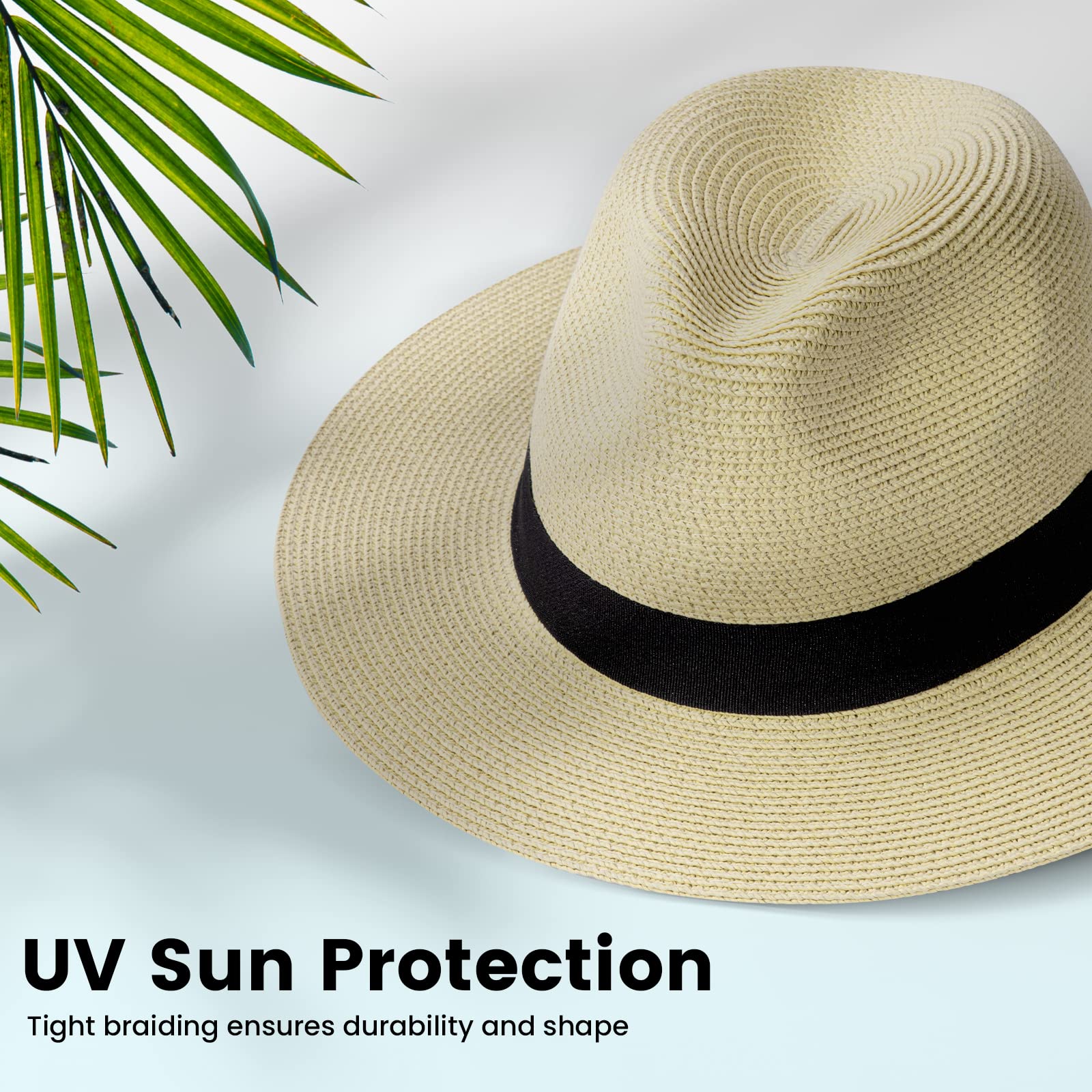 🌿Classic Panama Hat-Handmade In Ecuador