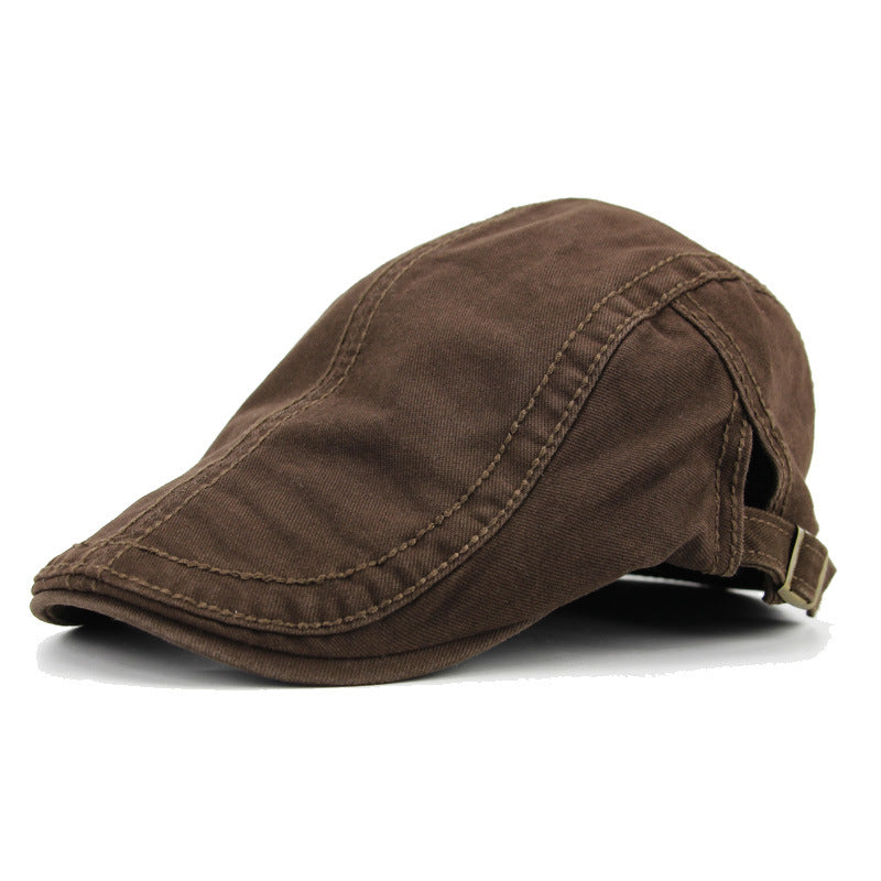 "M" Sun visor Duckbill Flat Cap