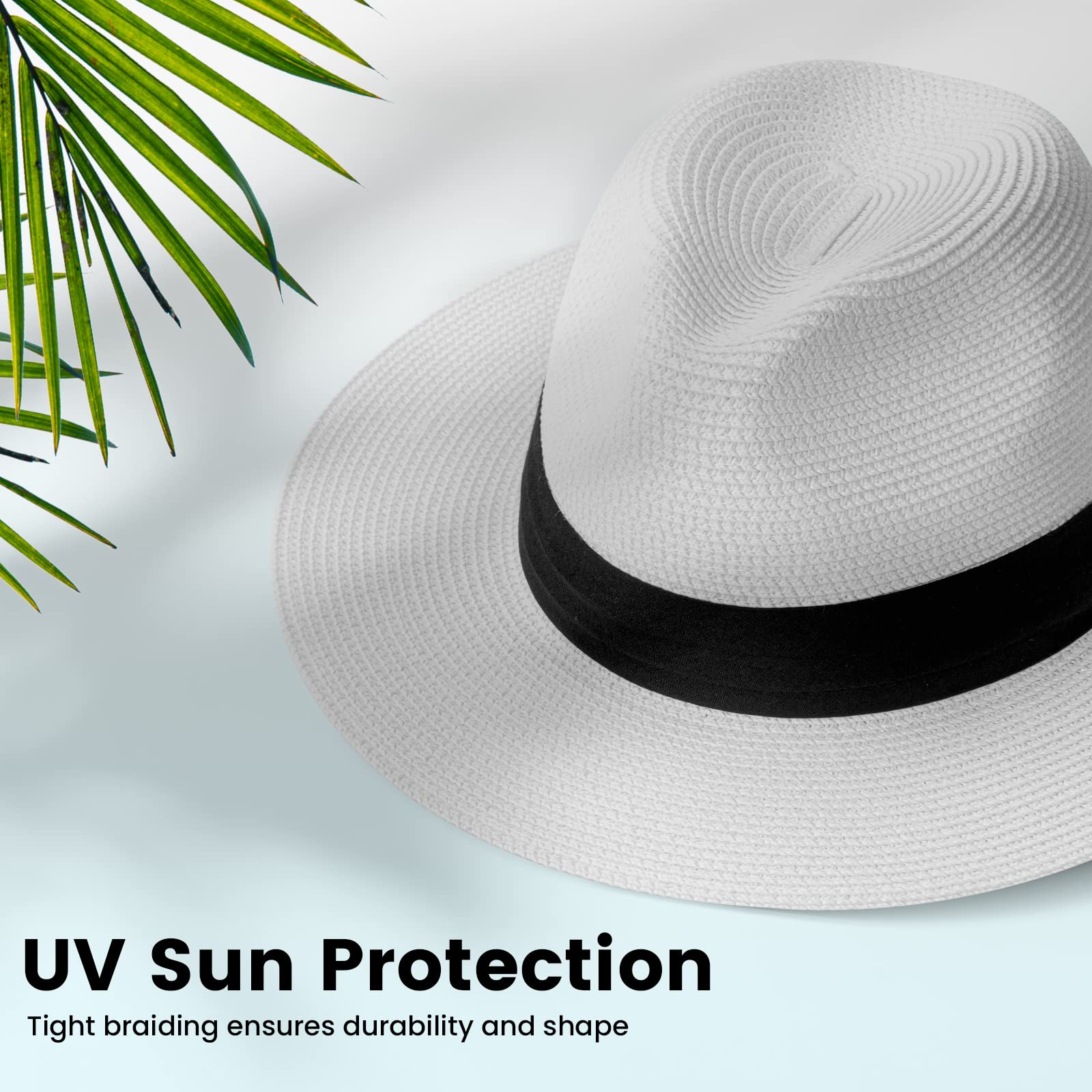 🌿Classic Panama Hat-Handmade In Ecuador