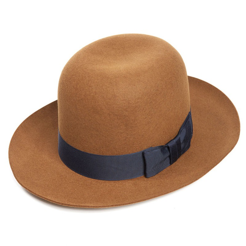 ADVENTURER / POET FUR FELT FEDORA HAT