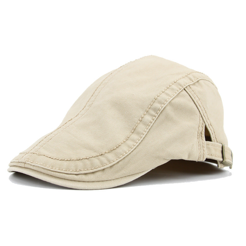 "M" Sun visor Duckbill Flat Cap