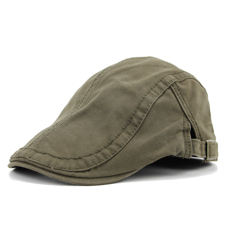 "M" Sun visor Duckbill Flat Cap
