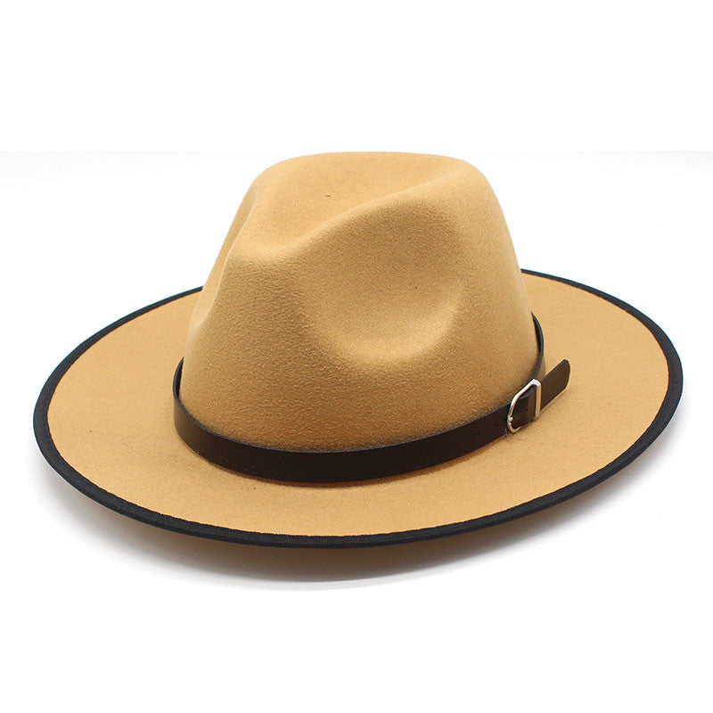 Gene Woolen Gentleman Hat-Camel