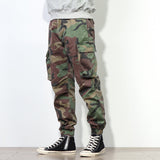 Retro Military Style Casual Pants