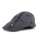 "M" Sun visor Duckbill Flat Cap