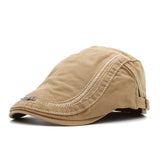 "M" Sun visor Duckbill Flat Cap