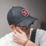 Retro Denim Baseball Cap