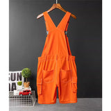 Unisex Look Lovers Overalls Matching Couple Clothes Shorts