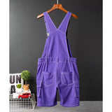 Unisex Look Lovers Overalls Matching Couple Clothes Shorts