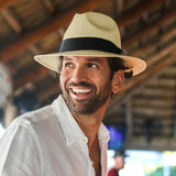 🌿Classic Panama Hat-Handmade In Ecuador