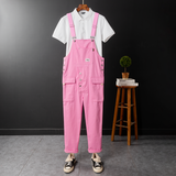 Unisex Look Lovers Overalls Matching Couple Clothes