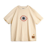 Retro Embroidery Guardian Eye T-shirt