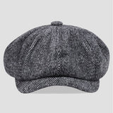 Retro Casual Herringbone All-match Hats