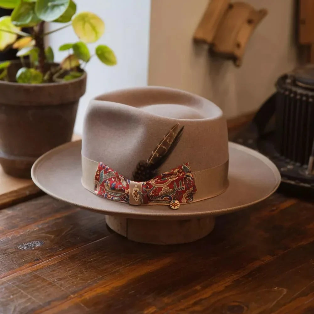 Bespoke Handmade Fedora - Special hat band