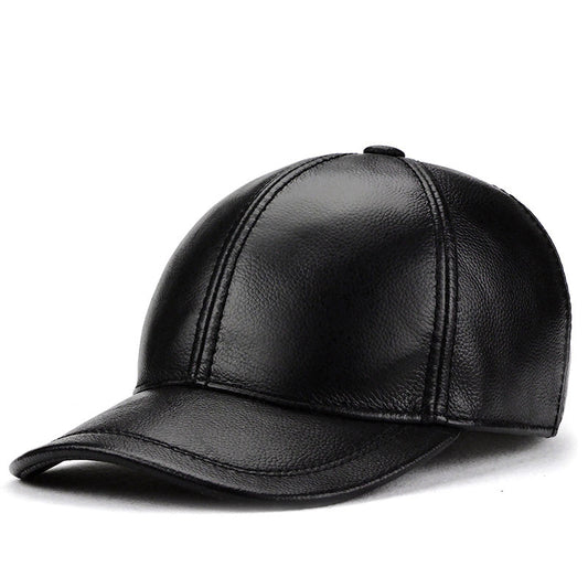 "Gorras" high quality leather baseball cap