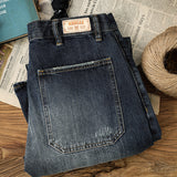 Vintage Slim Fit Denim Casual Jeans Pants