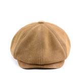 Retro Casual Suede Leather All-match Hats