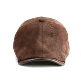 Retro Casual Leather Suede All-match Hats