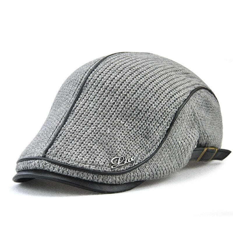 "Barkley L." Vintage Duckbill Flat Cap