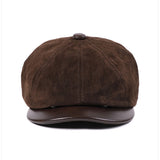 Retro Casual Leather All-match Hats