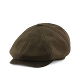 Retro Casual Suede Leather All-match Hats