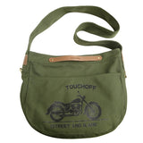 Retro Large Capacity Canvas Shoulder Bag