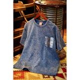 Retro Washed Denim Pocket T-shirt