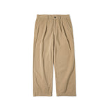 Retro Khaki Striped Casual Pants