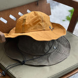 Retro Wax Cloth Fisherman Caps