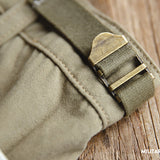 Retro Solid Color P37 Military Shorts Big Pockets Shorts