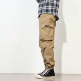 Retro Military Style Casual Pants