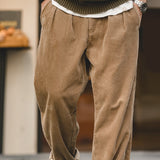 Retro Casual Soft Corduroy Pants