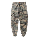 Retro Military Style Casual Pants