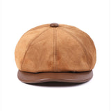 Retro Casual Leather All-match Hats