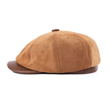 Retro Casual Leather All-match Hats