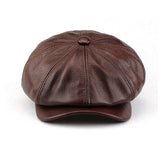 Retro Casual Leather All-match Hats