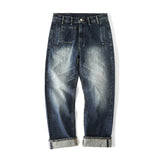 Vintage Slim Fit Denim Casual Jeans Pants