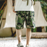 Retro Military Style M90 Camo Shorts