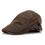 "M" Sun visor Duckbill Flat Cap