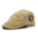 "M" Sun visor Duckbill Flat Cap