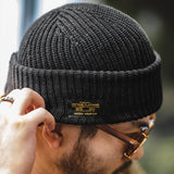 Vintage Knitted Beanie Hat