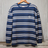 Retro Cityboy Blue Striped Sweater