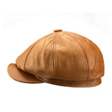 Retro Casual Leather All-match Hats