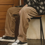 Retro Casual Soft Corduroy Pants