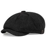 Retro Casual Herringbone All-match Hats