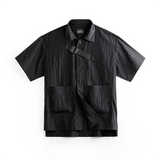 Lightweight Functional Snap Button Shirt