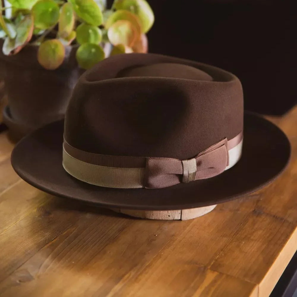 Bespoke Handmade Fedora - Special hat band