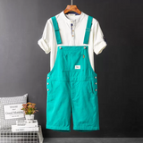 Unisex Look Lovers Overalls Matching Couple Clothes Shorts